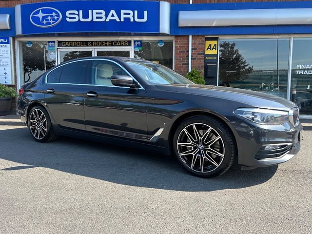 Image for 2018 BMW 5 Series 530E I-Performance Hybrid | Sophisto-Grey + Ivory Leather | Full BMW SH | Generous Trade-Ins | New NCT Guaranteed & Approved Dealer Warranty |