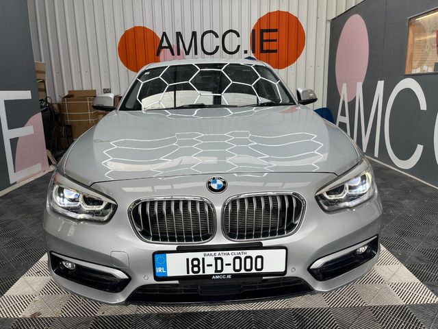 Image for 2018 BMW 1 Series 2018 BMW 1 SERIES 118D STYLE AUTOMATIC/ CRUISE CONTROL/ PANORAMIC CAMERA