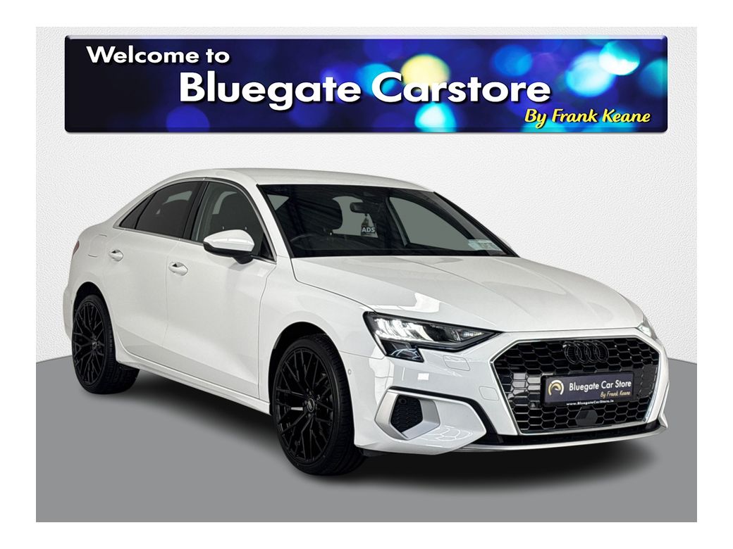 Image for 2023 Audi A3 LIMOUSINE 30 TFSI 110HP SE NEW 19"ALLOYS**FRONT HEATED SEATS**REVERSE CAMERA**PARKING SENSORS**17"ALLOYS**TOUCH SCREEN INFOTAINMENT**ELECTRIC HANDBRAKE**FINANCE ARRANGED**