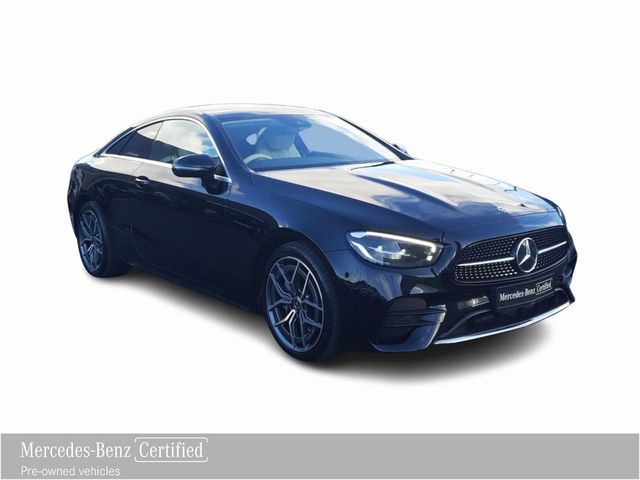 Image for 2022 Mercedes-Benz E Class 220d--AMG Coupe-Beige Leather- Ambient Lights & More