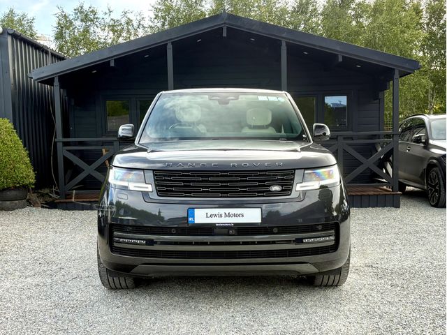 Image for 2024 Land Rover Range Rover P460E AUTOBIOGRAPHY LWB, HUGE SPEC, PERLINO INTERIOR, TILT AND SLIDE PAN ROOF, MERIDIAN SIGNATURE SOUND SYSTEM, MASSAGE SEATS, HEATED/ COOLED SEATS, ELECTRIC SIDE STEPS