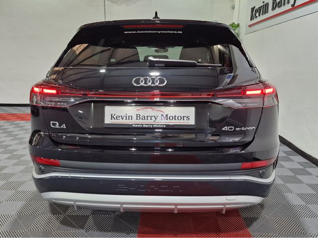 Image for 2023 Audi Q4 e-tron 40 S LINE (C&S PACK) 82KWH AUTOMATIC **ONE OWNER / ADAPTIVE CRUISE CONTROL / APPLE CARPLAY / ELECTRIC BOOTLID / HALF LEATHER / HEATED FRONT SEATS / SONOS PREMIUM SOUND / SAT NAV / REVERSE CAMERA**