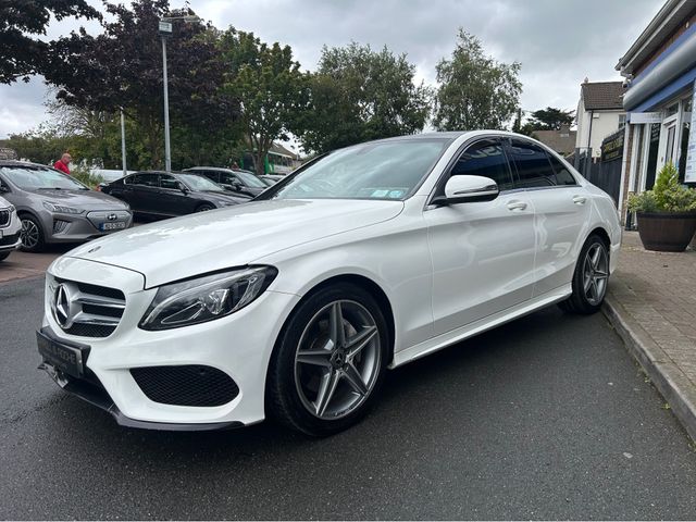 Image for 2018 Mercedes-Benz C Class D C180 AMG LINE Stunning Car White + Black - NCT & Tax - Top Trade-ins & Great Finance Deals - Assured Dealer Warranty -