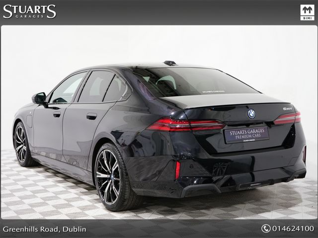 Image for 2025 BMW 5 Series 3 X PACKS: PRO PACK, TECH PLUS PACK, COMFORT PACK AND 20” 939 AERO ALLOYS, SAPPHAIRE BLACKMETALLIC AND IVORY VEGANZA INTERIOR