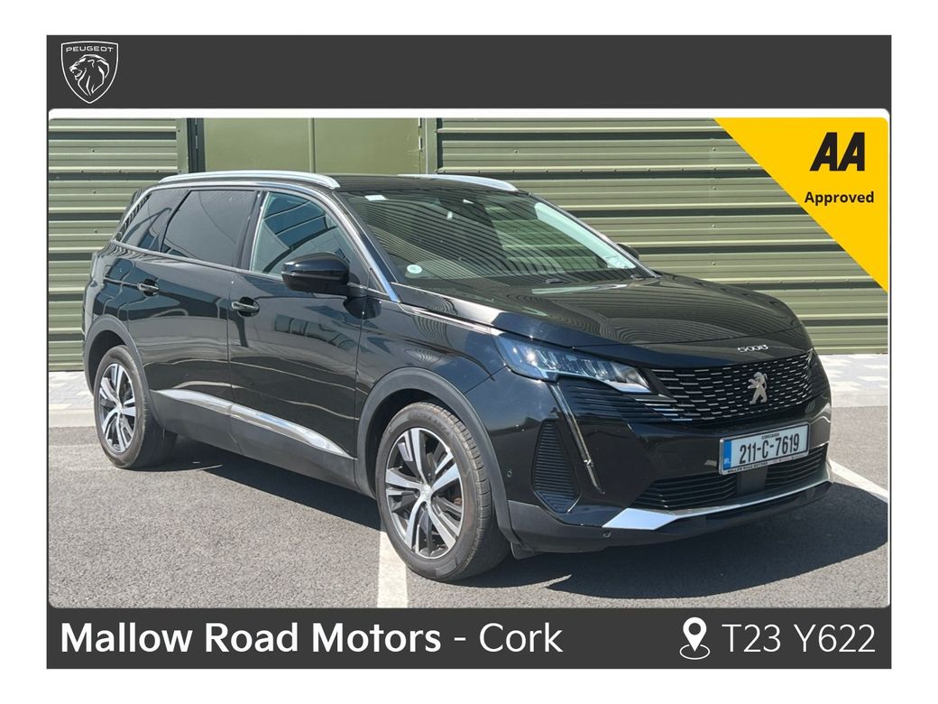 Image for 2021 Peugeot 5008 FL ALLURE PACK 1.5 BLUE HDI 130