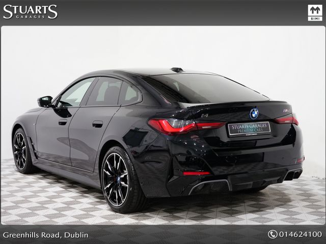 Image for 2024 BMW i4 *SOLD DEPOSIT TAKEN*M50 WITH PRO PACK AND TECH PACK* M-SPORT, SAPPHAIRE BLACK METALLIC, BLACK LEATHER, ELEC MEMORY HEATED SEATS, HEADS UP, SUN PRO GLASS