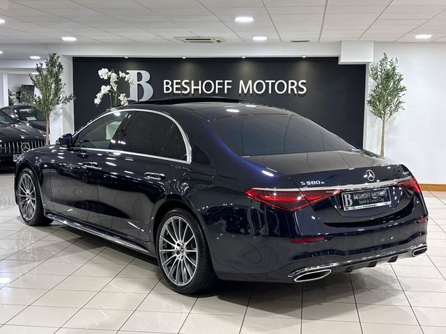 Image for 2025 Mercedes-Benz S Class 580e 4MATIC L AMG LINE PREMIUM PLUS EXECUTIVE=HUGE SPEC//ONLY 7000 MILES//AS NEW=TAILORED FINANCE PACKAGES INCL PCP AVAILABLE=TRADE IN'S WELCOME