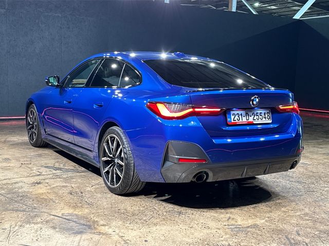 Image for 2023 BMW 4 Series 420D M-SPORT AUTOMATIC - REVERSE CAMERA - CRUISE CONTROL - CREAM LEATHER UPHOLSTERY - ELECTRIC TAIL-GATE - DIAMOND CUT ALLOY WHEELS