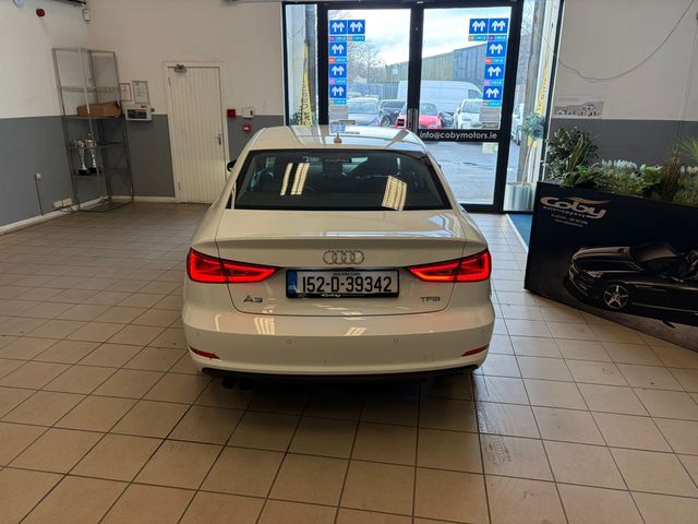 Image for 2015 Audi A3 1.4 Petrol Auto Saloon 4DR. New NCT done before collection, Reverse Camera, Dual Climate Control, MFSW, Cruise Control, Sat Nav, Handsfree, Parking Sensors, Paddle Shift and more.