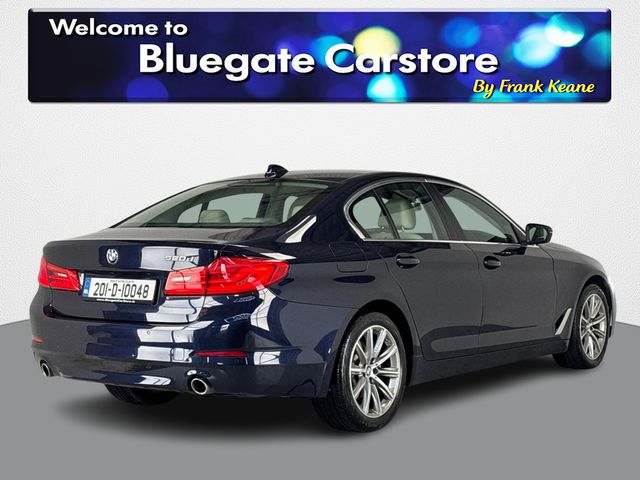 Image for 2020 BMW 5 Series D SE**MULTIFUNCTIONAL STEERING WHEEL**CREAM LEATHER INTERIOR**FRONT HEATED SEATS**DUAL CLIMATE CONTROL**KEYLESS START**DRIVE MODES**APPLE CARPLAY**PARKING SENSORS**