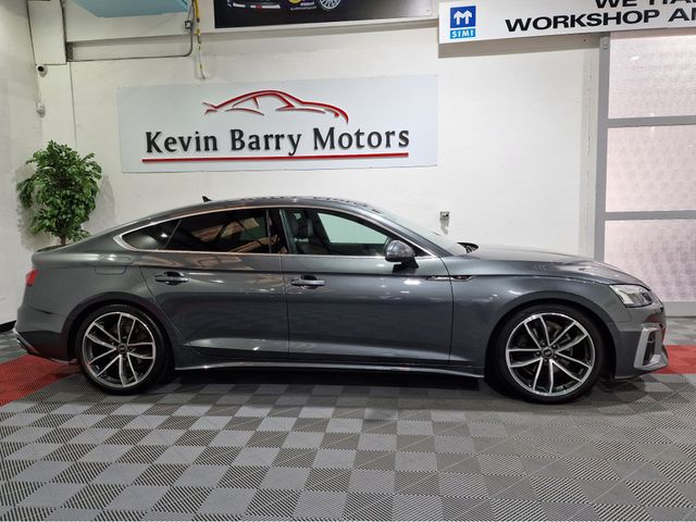 Image for 2022 Audi A5 35TDi S LINE (HIGH SPEC) SPORTBACK 163BHP AUTOMATIC **TOP SPEC / APPLE CARPLAY & ANDROID AUTO / BANG & OLUFSEN SOUND / CRUISE CONTROL / HEATED SEATS / 360 DEGREE PARKING CAMERA / VIRTUAL COCKPIT**
