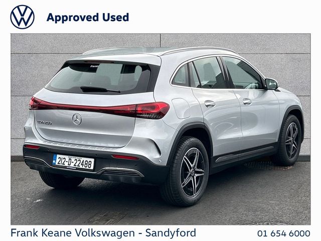 Image for 2021 Mercedes-Benz EQA EQA 250 BEV@Frank Keane Volkswagen South Dublin