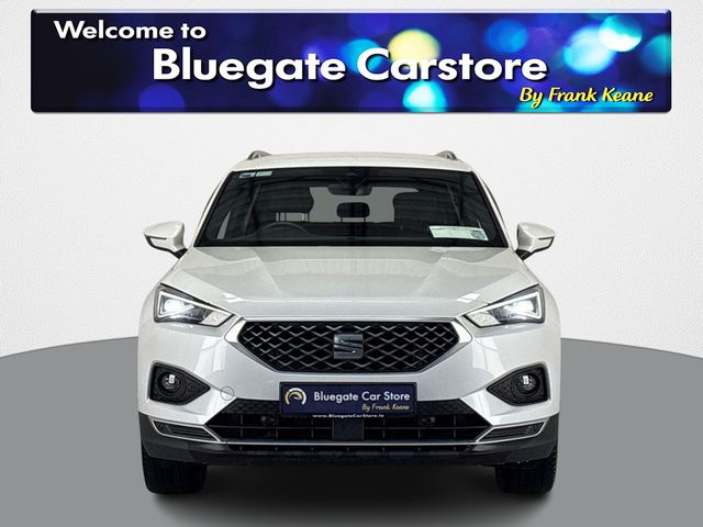 Image for 2024 SEAT Tarraco 2.0 TDI 150HP DSG 7SEATER**BLACK LEATHER INTERIOR**FRONT HEATED SEATS**ELECTRIC TAILGATE**REVERSE CAMERA**PARKING SENSORS**20"ALLOYS**DUAL CLIMATE CONTROL**DIGITAL DASH**FINANCE AVAILABLE**