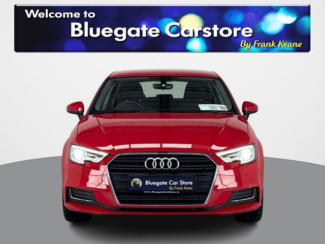 Image for 2017 Audi A3 SPORTBACK 1.6 TDI NEW 19' ALLOYS**HALF LEATHER INTERIOR**DIGITAL MEDIA DISPLAY**BLUETOOTH**PARKING SENSORS**MULTIFUNCTIONAL STEERING WHEEL**ELECTRIC HANDBRAKE**SEMI DIGITAL DASH**