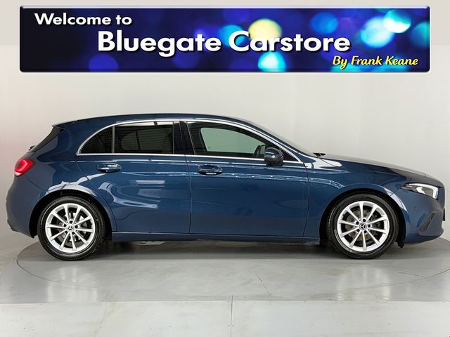 Image for 2019 Mercedes-Benz A Class 160 5DR**MULTIFUNCTIONAL STEERING WHEEL**TOUCH SCREEN MEDIA DISPLAY**REVERSE CAMERA**PARKING SENSORS**BLUETOOTH**DYNAMIC DRIVE MODES**FRONT HEATED SEATS**CREAM LEATHER INTERIOR**DUAL CLIMATE CONTROL**
