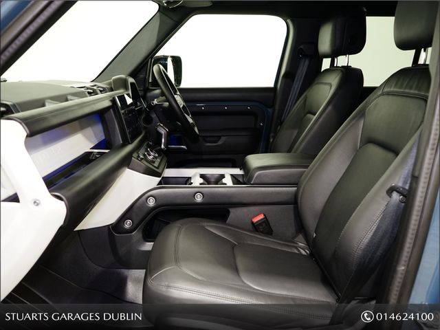Image for 2025 Land Rover Defender X-DYNAMIC HSE DEFENDER 110 PHEV: FINSIHED IN TASMAN BLUE METALLIC, WITH EBONY INTERIOR. AVAILABLE FOR IMMEDIATE DELIVERY