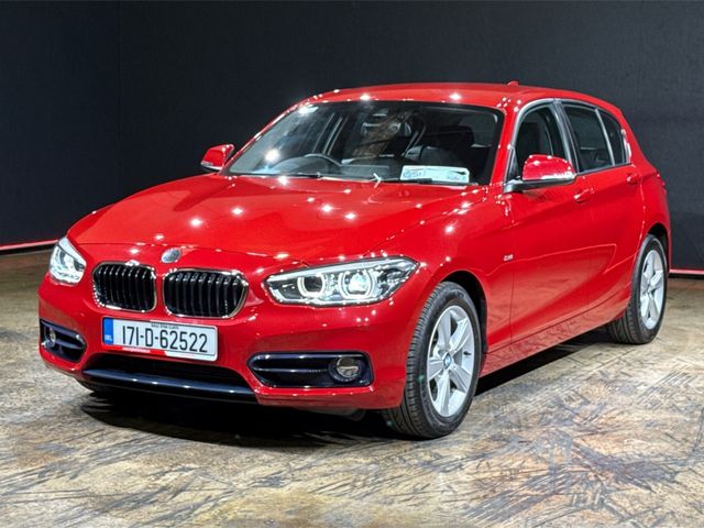 Image for 2017 BMW 1 Series 1.5 AUTOMATIC - BLACK CLOTH RED STITCHED UPHOLSTERY - A/C - CRUISE CONTROL