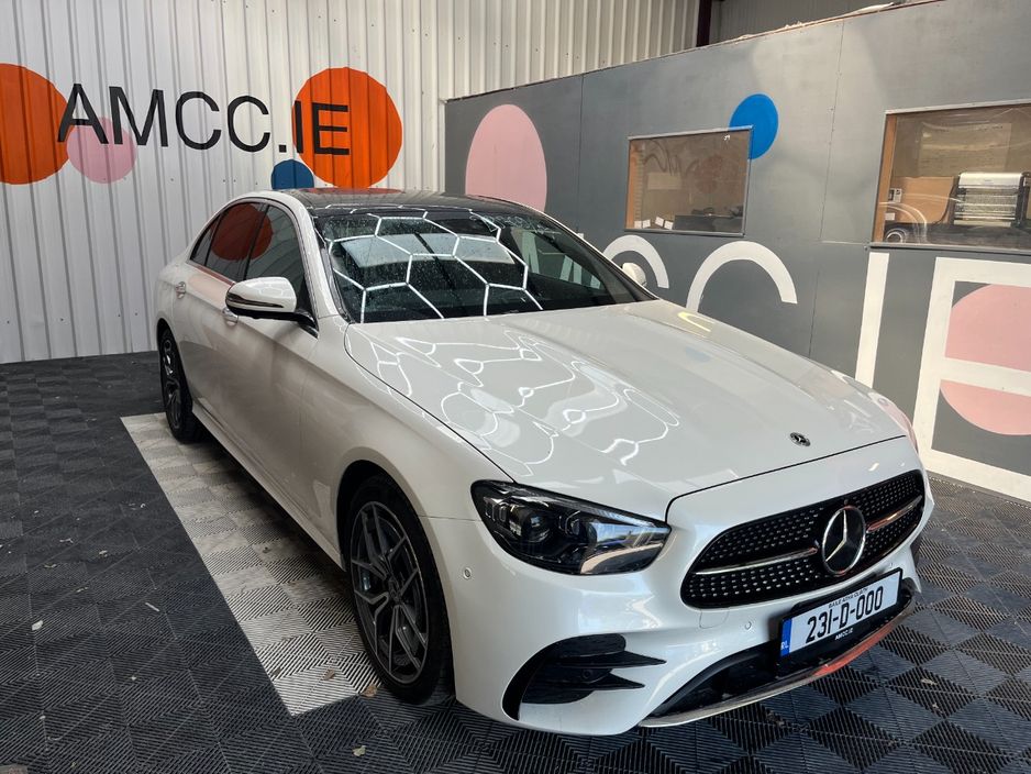 Image for 2023 Mercedes-Benz E Class 2023 MERCEDES-BENZ E350E SPORTS 2.0 AUTOMATIC / CRUISE CONTROL / PARKING CAMERA / ELECTRIC MEMORY & HEATED SEATS / PADDLE SHIFTERS / AMBIENT LIGHTS / PANORAMIC SUNROOF / APPLE CARPLAY AND MORE