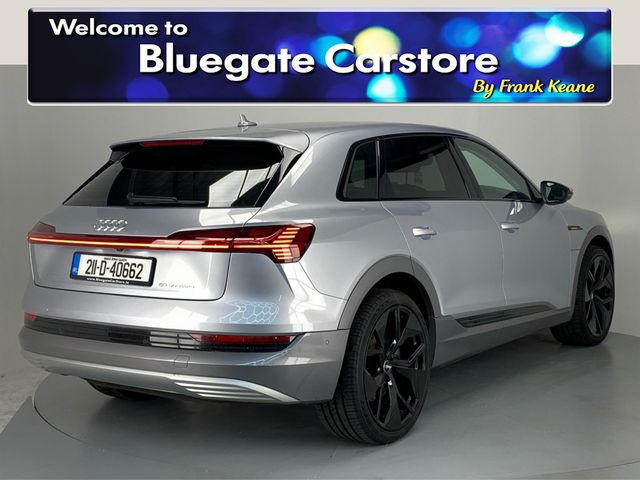 Image for 2021 Audi e-tron TECHNIK 50 QUATTRO**NEW 22" ALLOYS** BLACK LEATHER INTERIOR**FRONT HEATED SEATS**DIGITAL DASH**TOUCH SCREEN MEDIA DISPLAY**APPLE CARPLAY**REVERSE CAMERA**PARKING SENSORS**FINANCE AVAILABLE**