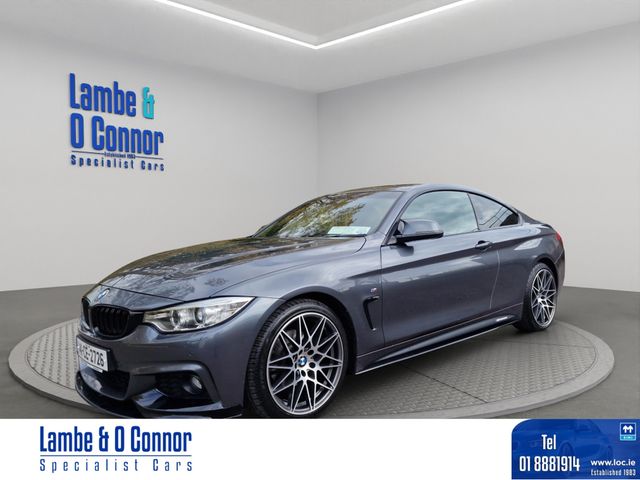 Image for 2014 BMW 4 Series 420d COUPE * XDRIVE * M SPORT * AUTO * LEATHER * 19" ALLOYS * M PERFORMANCE STYLING * SERVICE HISTORY * BEST AVAILABLE * 