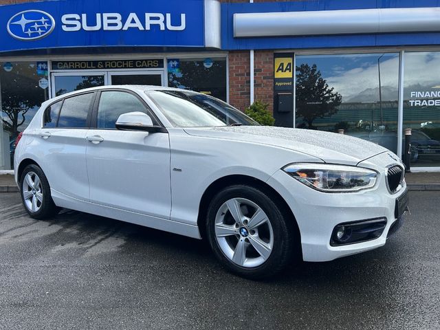 Image for 2017 BMW 1 Series 118 D - Sport Automatic | Stunning White | Top Trade-Ins | Finance Arranged | Assured Warranty | Nct & Tax | Low Tax / Huge MPG |