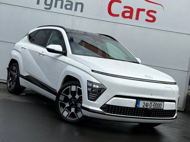 Image for 2024 Hyundai Kona Ultimate 65kWh Auto - Sunroof, Wireless Charger, Heated Seats & Steering Wheel, Camera, 19" Alloys - First Registered May 2024 - Trade in Price €27, 999