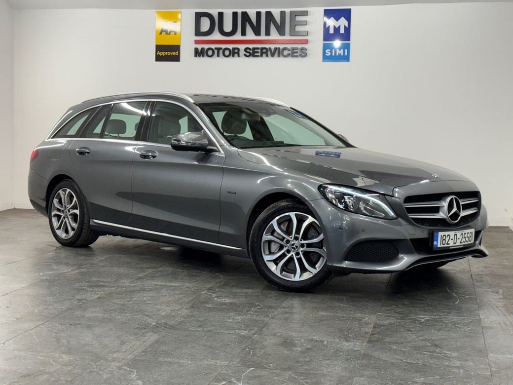 Image for 2018 Mercedes-Benz C Class **E SPORT MODEL **MULTI FUNCTION STEERIBG WHEEL **FULTI FUNCTION CENTRE CONSOLE **MULTI DRIVING MODES **AIR SUSPENSION **BLUETOOTH RADIO **HEATED CREAM LEATHER SEATS **REVERSING CAMERA **REVERSING SEN