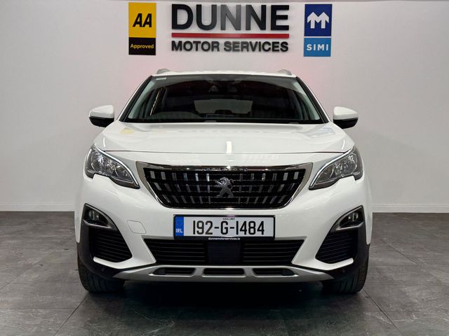 Image for 2019 Peugeot 3008 **ALLURE MODEL**18" DIAMOND CUT ALLOYS**BLIND SPOT WARNING**LANE ASSIST**SAT NAV**APPLE/ANDROID CARPLAY**REVERSE CAMERA**FRONT AND REAR PARKING SENSORS**WIRELESS PHONE CHARGING**LED HEADLAMPS**