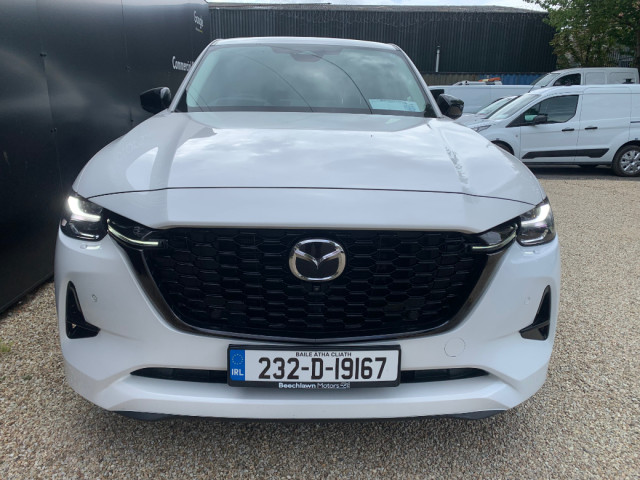 Image for 2023 Mazda CX-60 SUV HYBRID 2.5 PETROL PHEV HOMURA AUTO 5DR // ONE OWNER // FULL SERVICE HISTORY // STUNNING CONDITION // LEATHER SEATS, HEATED/VENTILATED SEATS AND REVERSE CAMERA // 