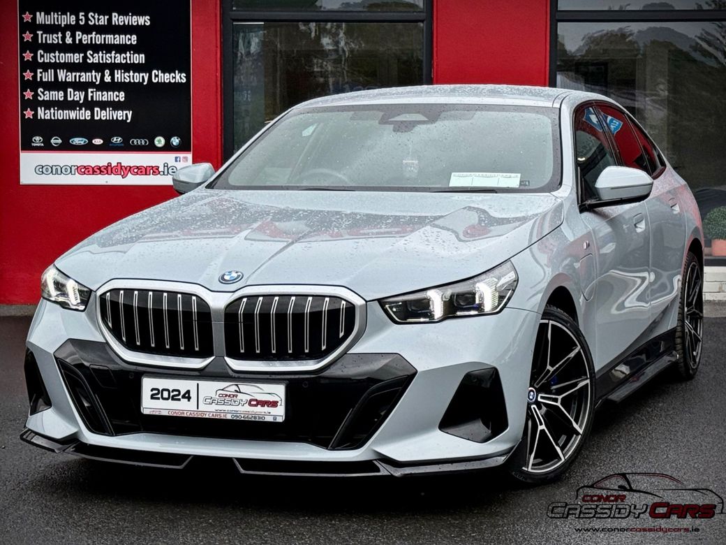 Image for 2024 BMW 5 Series 530E M-SPORT // BROOKLYN GREY // M-PERFORMANCE PACK // 295 BHP