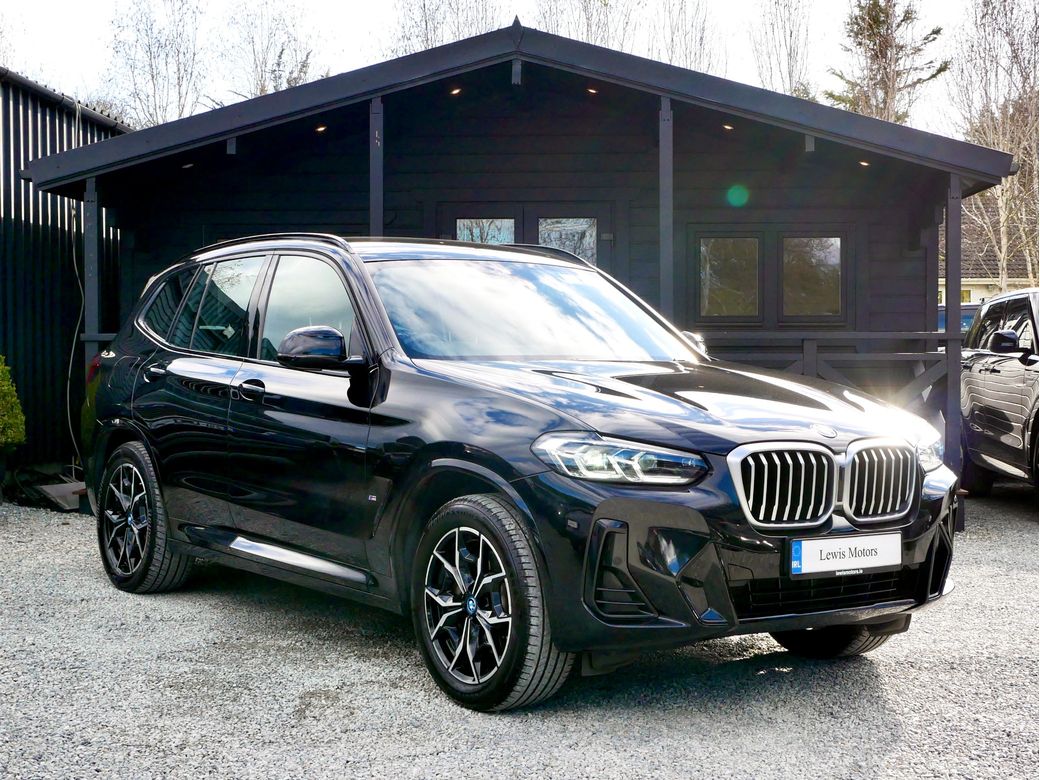 Image for 2024 BMW X3 X3 M SPORT 30E HYBRID, ORIGINAL IRISH CAR, M SPORT PACK, BLACK LEATHER INTERIOR, CLIMATE CONTROL, HEATED SEATS, LED LIGHTS, DRIVE MODE SELECT, CRUISE CONTROL 