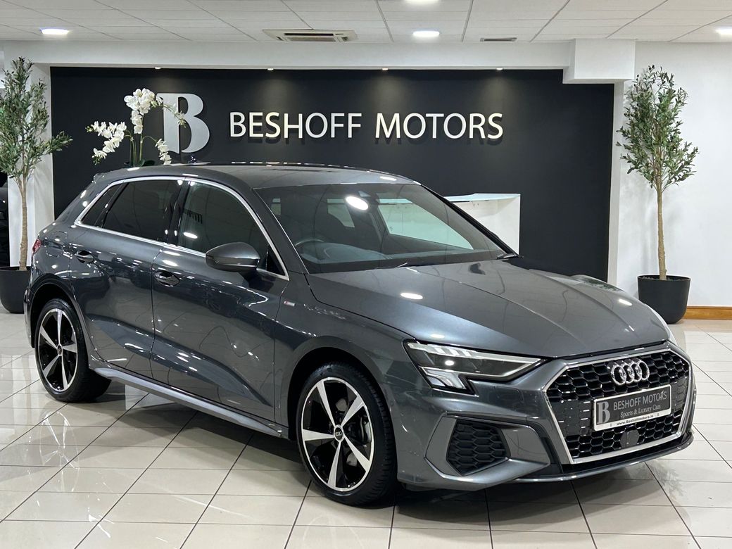 Image for 2024 Audi A3 40 TFSIe S-LINE SPORTBACK=LOW MILES//HUGE SPEC=NAPPA LEATHER//FULL AUDI SERVICE HISTORY=241 REG=ONLY €150 ANNUAL ROAD TAX//TAILORED FINANCE PACKAGES AVAILABLE=TRADE INS WELCOME