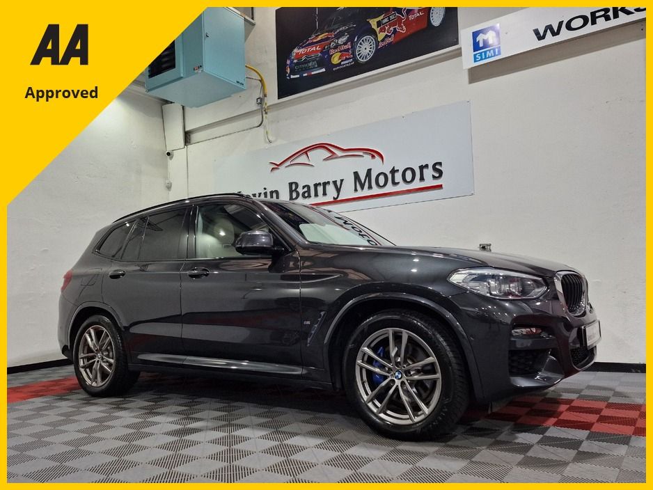 Image for 2021 BMW X3 30E M SPORT (OYSTER LEATHER) X-DRIVE AUTOMATIC **ONE OWNER / APPLE CARPLAY / COMFORT ACCESS / ELECTRIC BOOTLID / HEATED STEERING WHEEL / SAT NAV / REVERSE CAMERA / WIRELESS PHONE CHARGING**