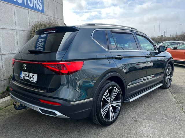 Image for 2020 SEAT Tarraco 7 SEATER XCELLENCE 2.0 DIESEL 150BHP //HIGH SPEC//FULL LEATHER SEATS//HEATED SEATS//KEYLESS ENTRY//SAT NAV//REVERSE CAMERA//