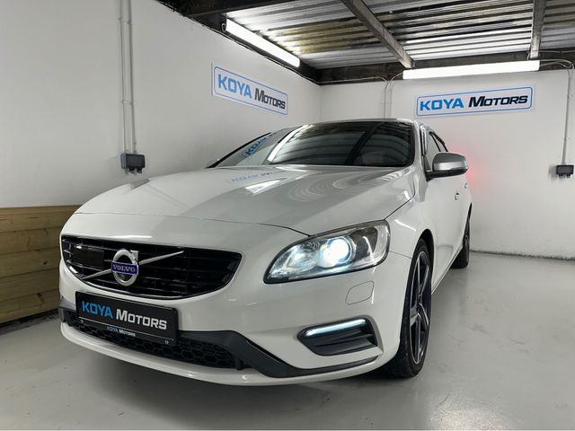 Image for 2016 Volvo V60 2.0 D4 R-DESIGN DIESEL AUTO // FULL LEATHER ELECTRIC SEATS // REVERSING CAMERA // CRUISE CONTROL // LANE ASSIST // COLLISION WARNING SYSTEM // TOP SPEC // UPGRADED ALLOYS