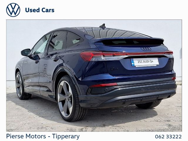 Image for 2025 Audi Q4 e-tron Q4 SPORTBACK Black Edition 45 286 82kWh Auto