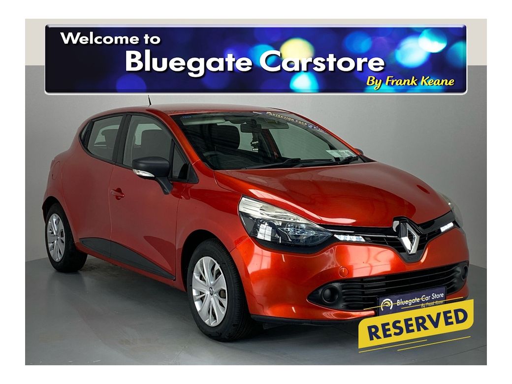 Image for 2016 Renault Clio IV EXPRESSION 1.2 PETROL 4DR**SEMI DIGITAL DASH**ELECTRIC MIRRORS**BLACK CLOTH INTERIOR**BLUETOOTH**ISOFIX**FINANCE AVAILABLE**6MONTHS WARRANTY**