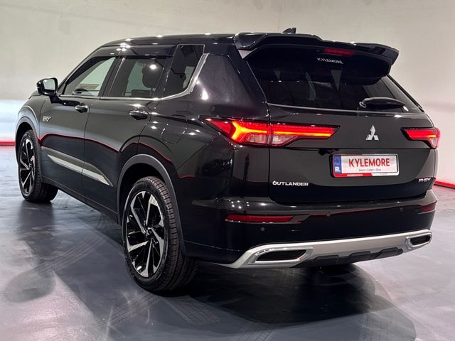 Image for 2023 Mitsubishi Outlander 2.4 PETROL PLUG-IN HYBRID AUTOMATIC - FULL BLACK/ORANGE LEATHER ELECTRIC SEATS - HEATED SEATS FRONT & BACK - 360/REVERSE CAMERA - DIAMOND CUT ALLOY WHEELS - ELECTRIC TAIL-GATE