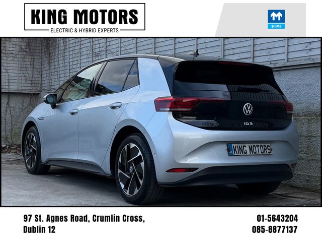 Image for 2023 Volkswagen ID.3 LIFE PRO PERFORMANCE / ALLOYS / HALF-LEATHER / PARK SENSORS / 58 KWH / ONE OWNER / *FINANCE PACKAGES AVAILABLE*