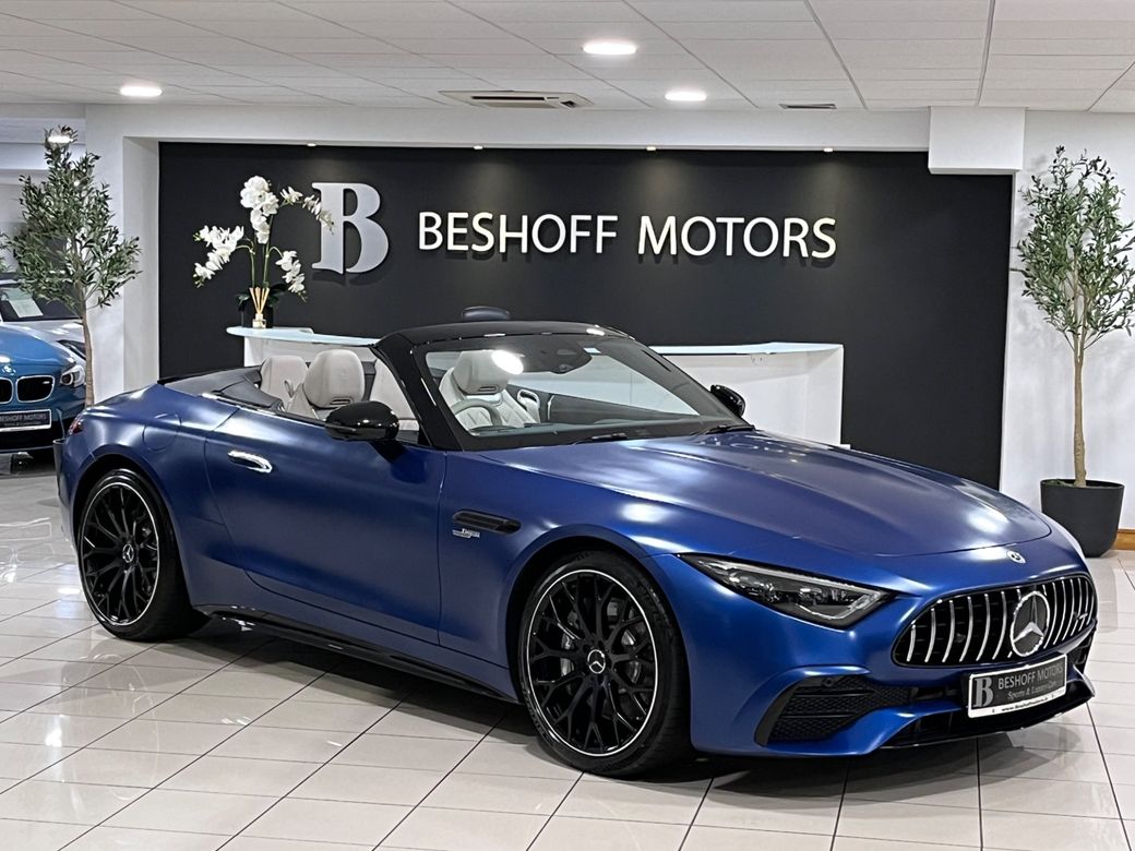 Image for 2023 Mercedes-Benz SL Class SL43 AMG CABRIOLET=ONLY 10000 MILES//€265K NEW//IRISH CAR=JUST SERVICED BY MERCEDES=TAILORED FINANCE PACKAGES AVAILABLE=TRADE IN'S WELCOME