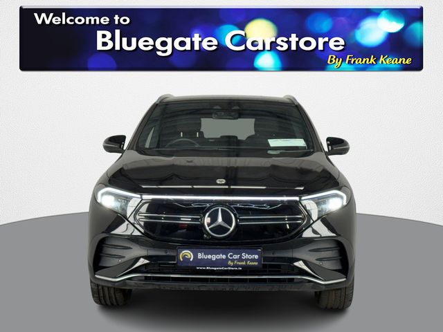 Image for 2023 Mercedes-Benz EQA 250+ AMG LINE PREMIUM **FULL BLACK INTERIOR**HALF LEATHER HALF ALCANTARA SEATS**FRONT HEATED SEATS**TOUCHSCREEN INFOTAINMENT SCREEN**360 CAMERAS**FULL DIGITAL DASH**USB CHARGING PORTS**APPLE CARPLAY**