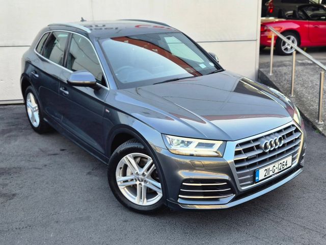 Image for 2021 Audi Q5 2.0 TFSI Petrol Plug in Quattro, S Line Auto, Low Mileage, 20'' Alloys, 1/2 Leather Upholstery, Camera, Electric Tailgate, Parking Sensors - First Registered in January 2021. Trade in Price €39, 777
