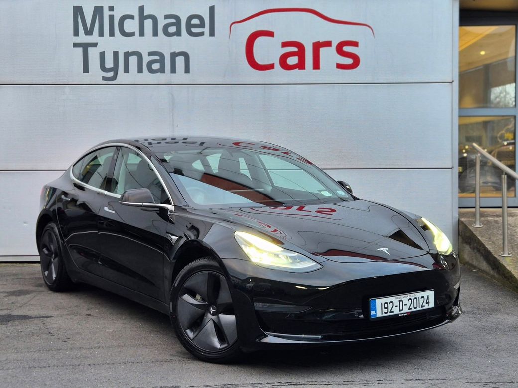 Image for 2019 Tesla Model 3 RWD Auto, Irish Car, Black Leather, Heated Seats & Steering Wheel, Glass Roof, Sat Nav, Camera, Electric Tailgate, 2 Keys