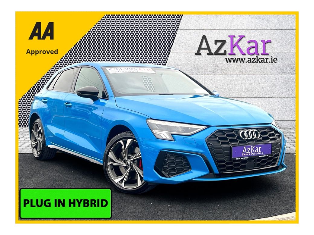 Image for 2021 Audi A3 2021 S LINE COMPETITION 45 1.4 TFSI 240BHP AUTOMATIC PHEV HYBRID €161 P/W WITH NO DEPOSIT 10 DAY SALE NOW ON !
