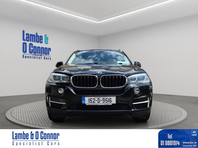 Image for 2015 BMW X5 X DRIVE 25D SE * 7 SEATS * AUTO* BLACK / CREAM LEATHER * HEATED SEATS * SERVICE HISTORY * 