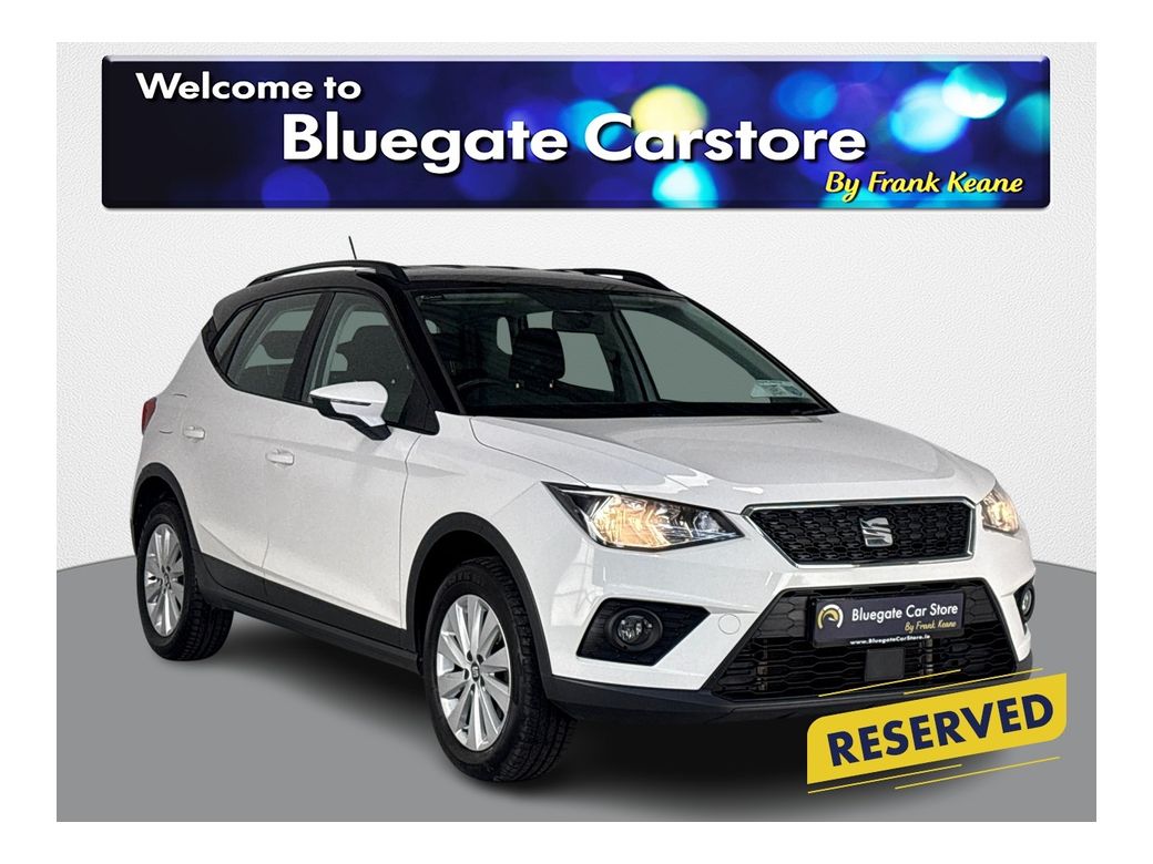 Image for 2019 SEAT Arona 1.6 TDI 95BHP DSG SE**MULTIFUNCTIONAL STEERING WHEEL**TOUCH SCREEN MEDIA DISPLAY**PARKING SENSORS**BLUETOOTH**APPLE CARPLAY**ISOFIX**FINANCE ARRANGED**