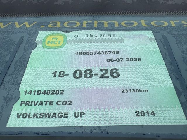 Image for 2014 Volkswagen up! 1.0 5DR Auto