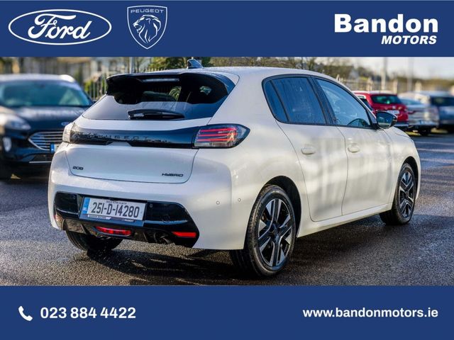 Image for 2025 Peugeot 208 2025 Peugeot 208 White. 1.2 MHEV Puretech 100bhp Allure