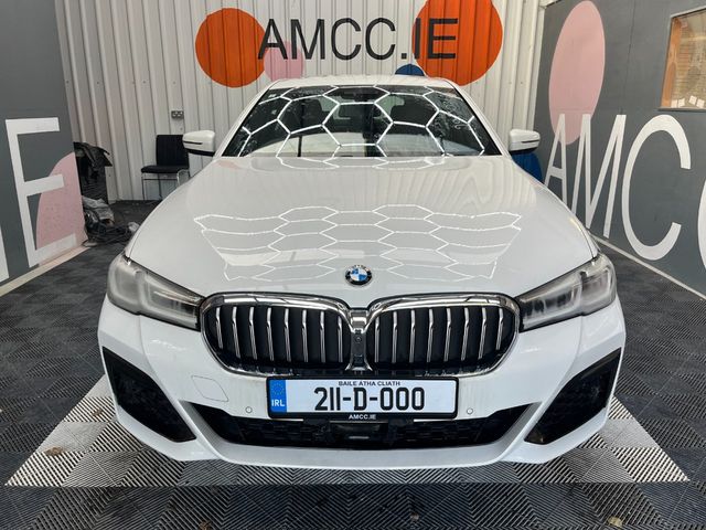 Image for 2021 BMW 5 Series 2021 BMW 5 4d 530E M-SPORT EDITION JOY+ AUTOMATIC / CRUISE CONTROL / PARKING CAMERA / ELECTRIC MEMORY & HEATED SEATS / PADDLE SHIFTERS / AMBIENT LIGHTS AND MORE