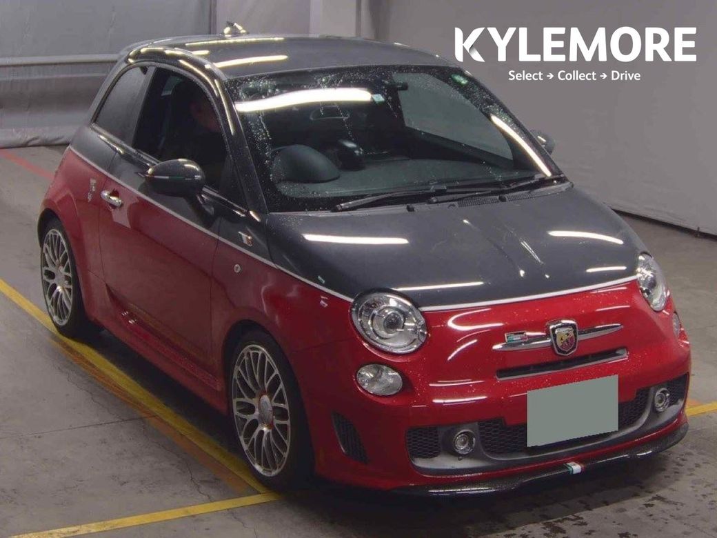 Image for 2016 Fiat Abarth 1.4 AUTOMATIC - TURISMO EDITION - UPGARDED ALLOYS - BLACK LEATHER - RED/BLACK TWO TONE - REAR CAMERA